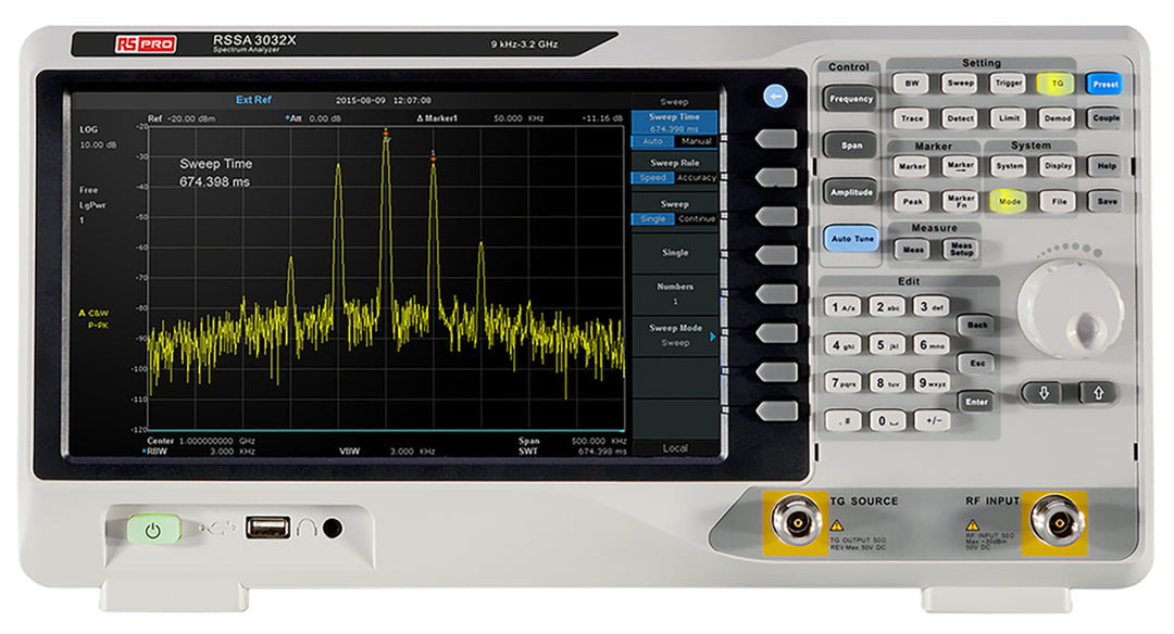 TieDex UK RSSA3032X Desktop Spectrum Analyser, 3200000 kHz