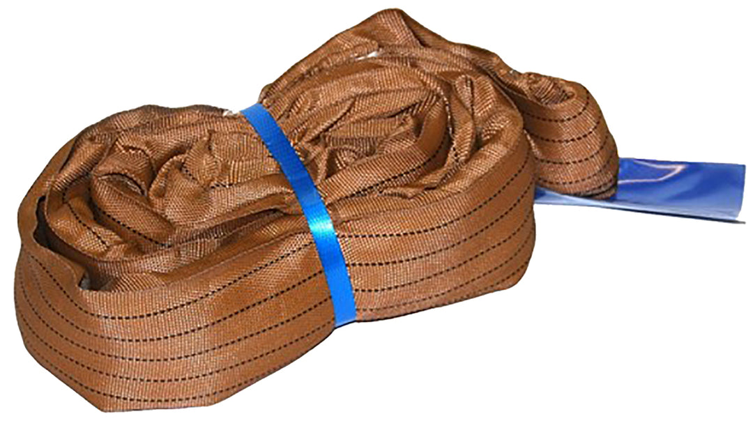 TieDex UK 3 m Brown Lifting Sling Round, 6 t