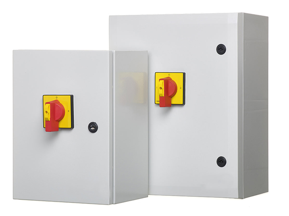 TieDex UK 4-Pole Panel Mount Isolator Switch -, IP65, 63A, 45 kW