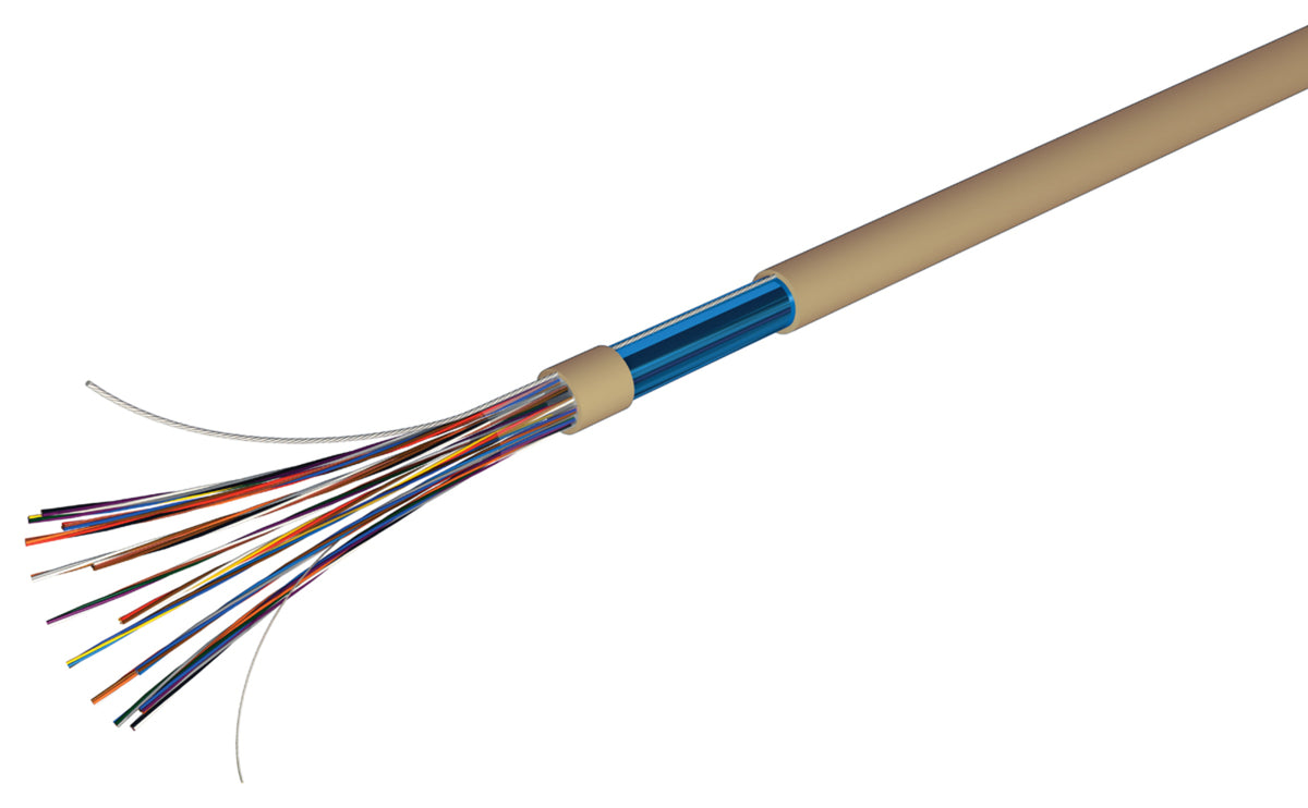 TieDex UK 16 Core Telephone Cable, 1 x 0.51 mm, Maroon Sheath, 100 m
