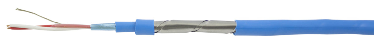 TieDex UK Data Cable 1 Pairs 2 Cores 100 m Blue Sheath Polyvinyl Chloride