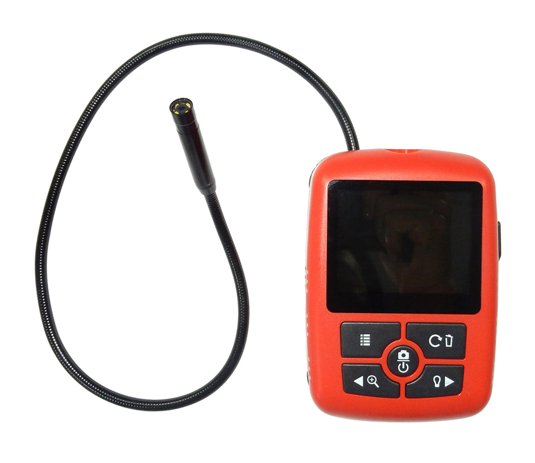 TieDex UK 8 mm probe Borescope, 450 mm Probe Length, 640 x 480 pixel Resolution, LED Illumination, ABS