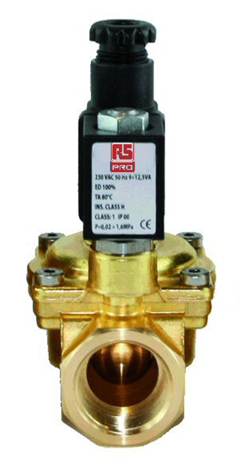 TieDex UK Solenoid Valve, 2 Port, NC G 2, 220V ac, G 2