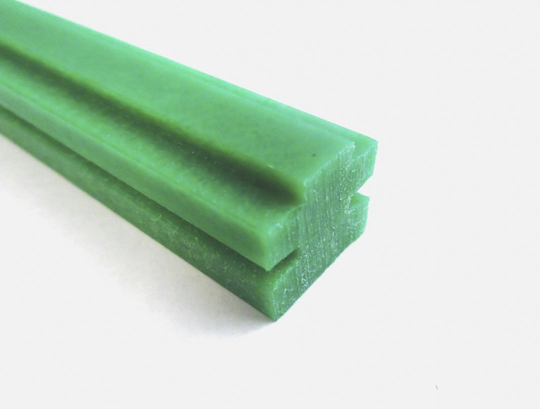 TieDex UK Green GR1 profile 10B Chain Guide 2 m x 20mm x 15 mm