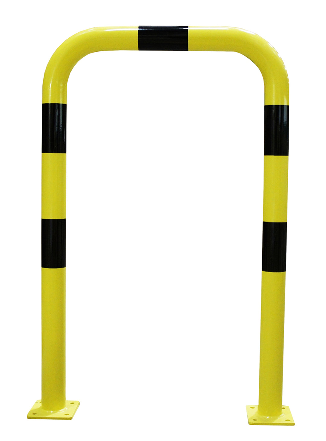 TieDex UK Yellow, Black Safety Barrier, Steel, Safety Railing