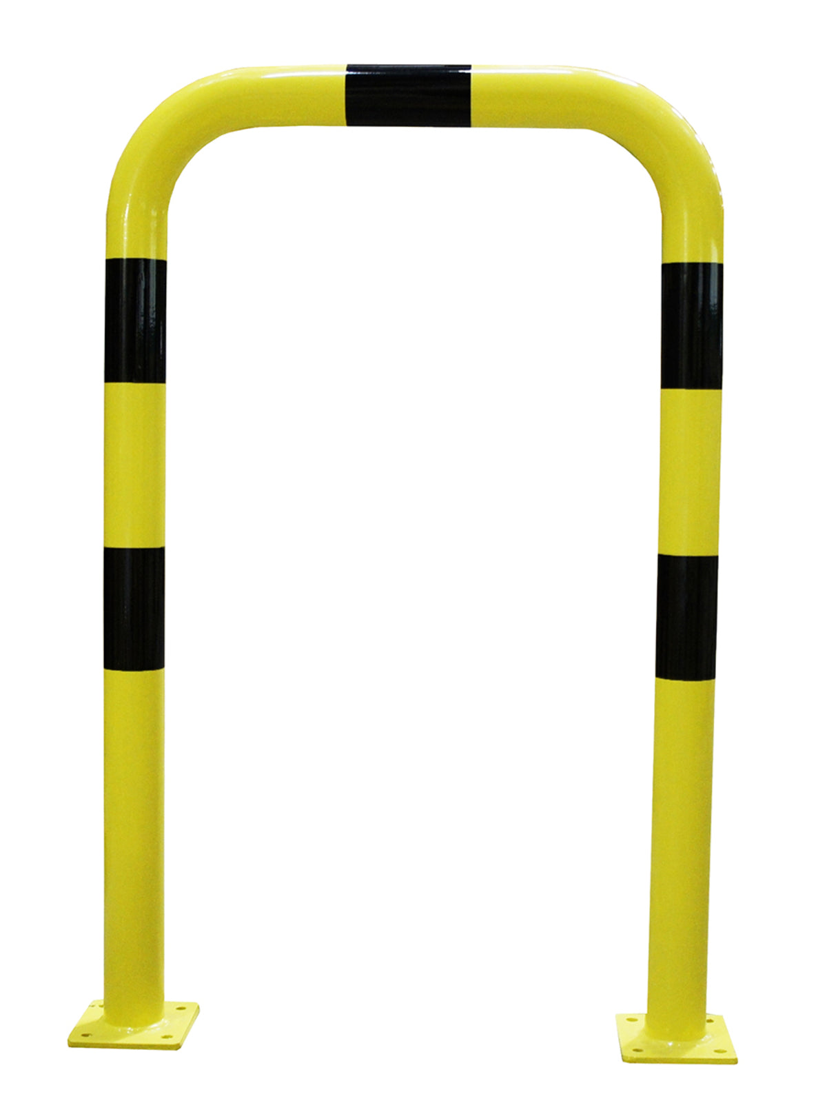 TieDex UK Yellow, Black Safety Barrier, Steel, Safety Railing