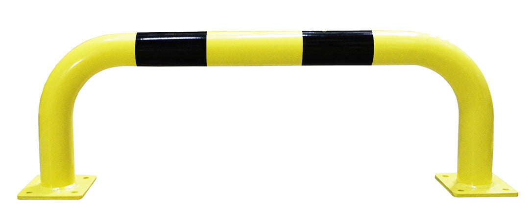 TieDex UK Black, Yellow Safety Barrier, Steel, Safety Railing