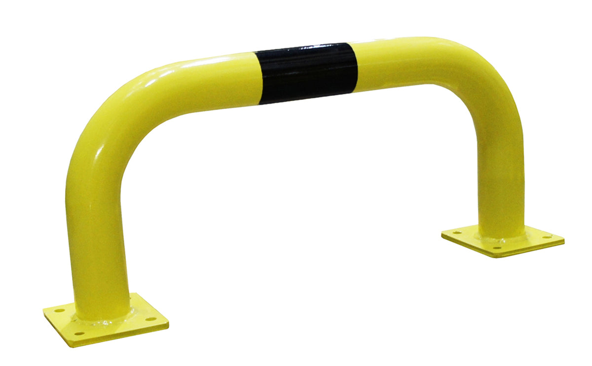 TieDex UK Yellow, Black Safety Barrier, Steel, Safety Railing