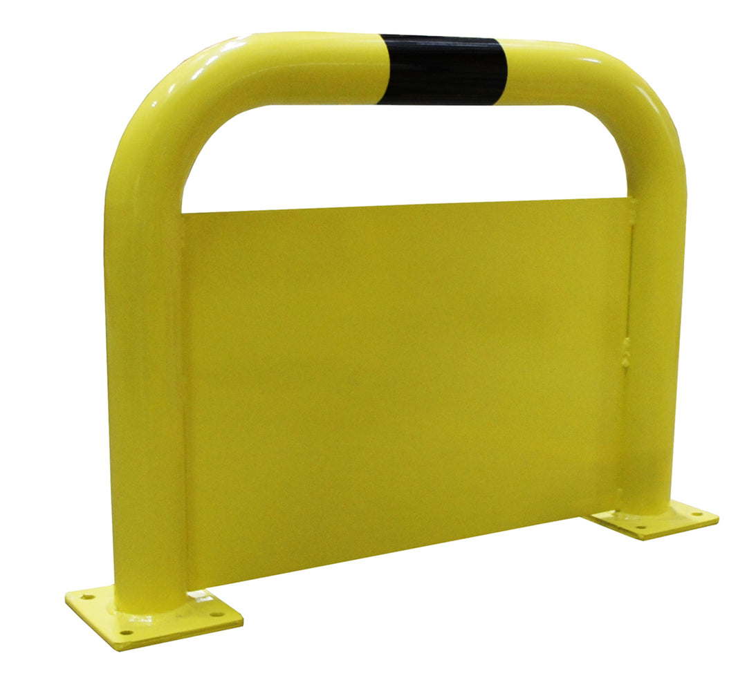 TieDex UK Black, Yellow Safety Barrier, Steel, Safety Railing
