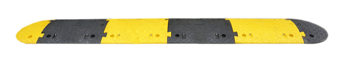 TieDex UK High Visibility Rubber Speed Bump 2.5 m x 430mm x 50 mm