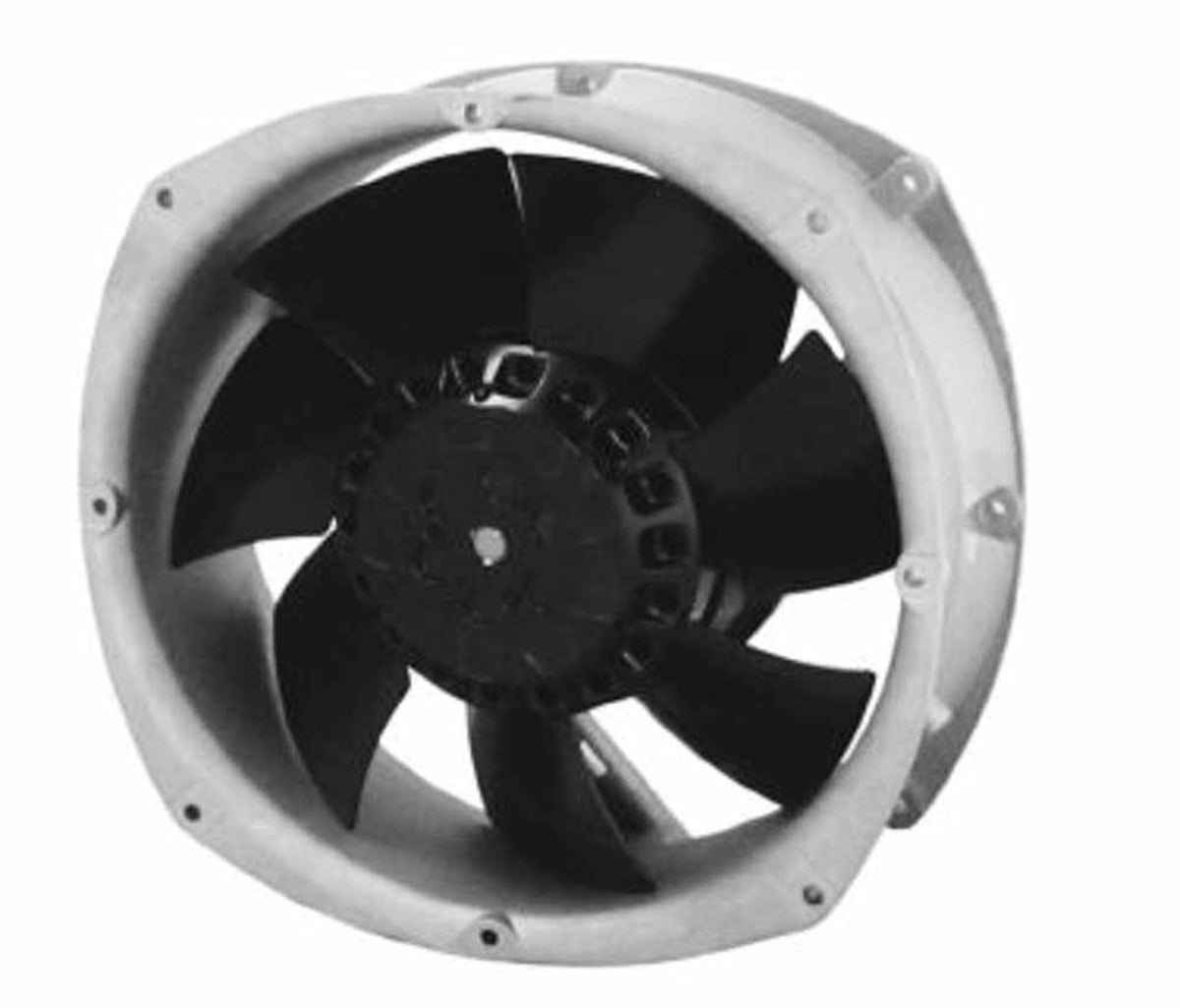 TieDex UK Axial Fan, 230V ac, 824 m³/h, 105 W, 240 mA Max, IP56 220 mm, 200mm, 70 mm