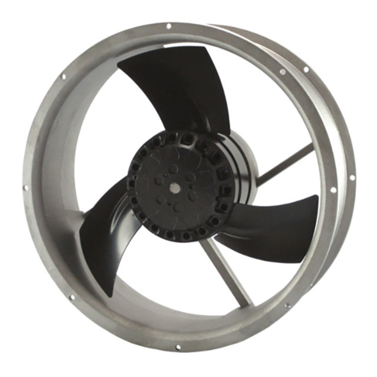 TieDex UK Axial Fan, 230V ac, 1580.1 m³/h, 105 W, IP56 254 mm, 254mm, 89 mm
