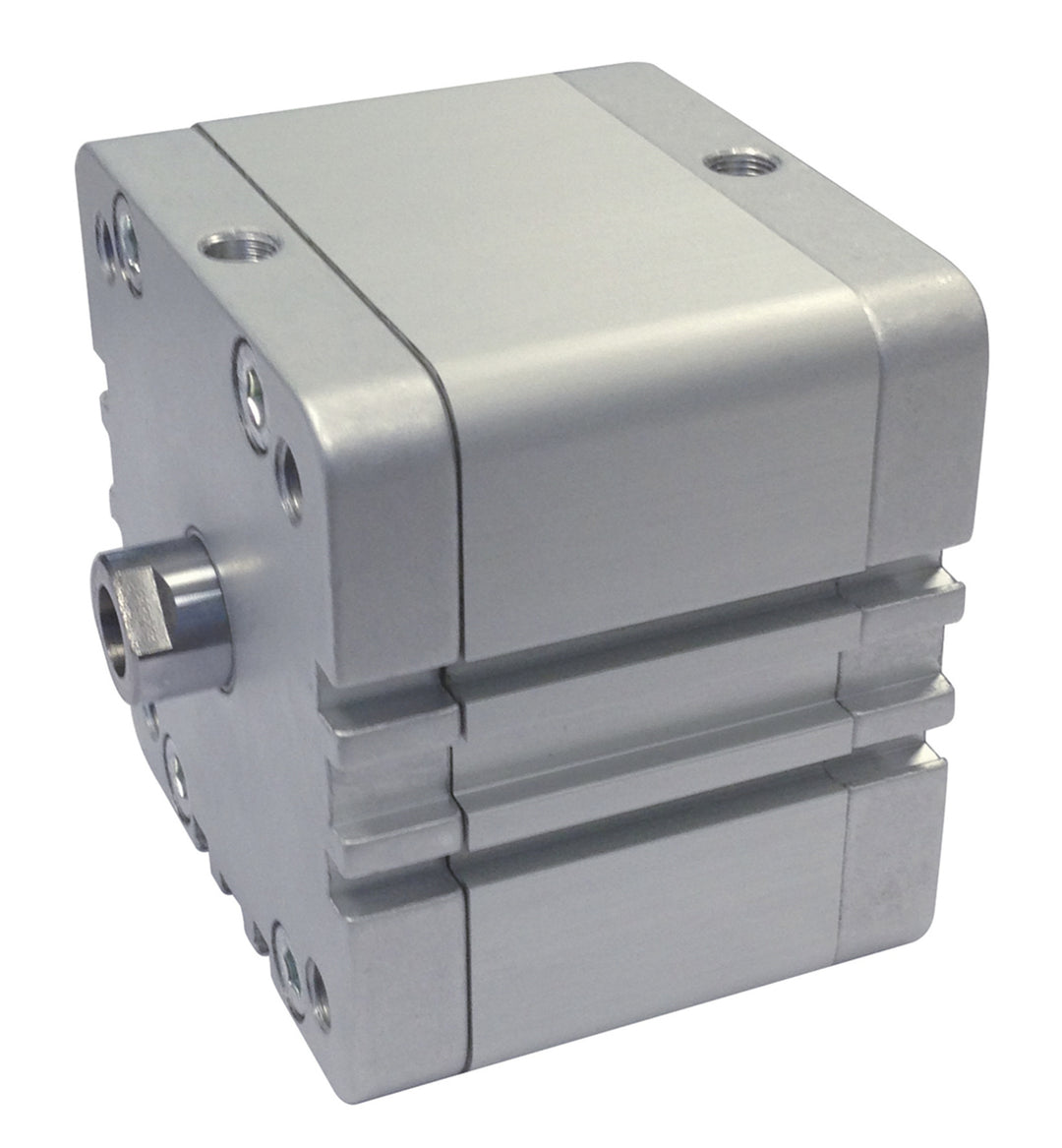 TieDex UK Pneumatic Compact Cylinder - 100mm Bore, 50 mm Double Acting Acting