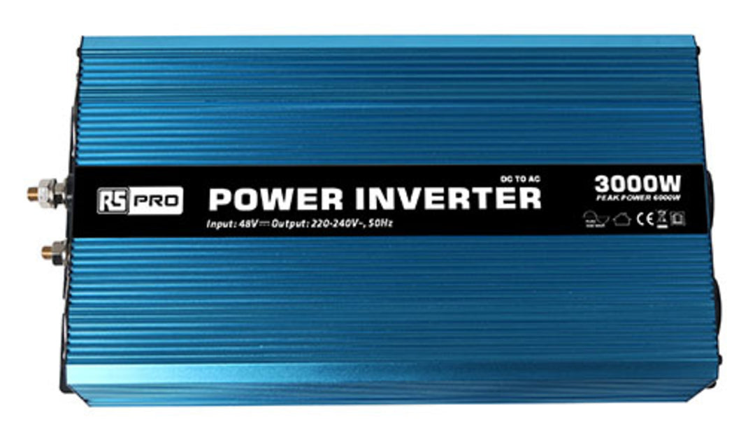 TieDex UK Chassis 3000W Power Inverter, 48V Input, 230V Output