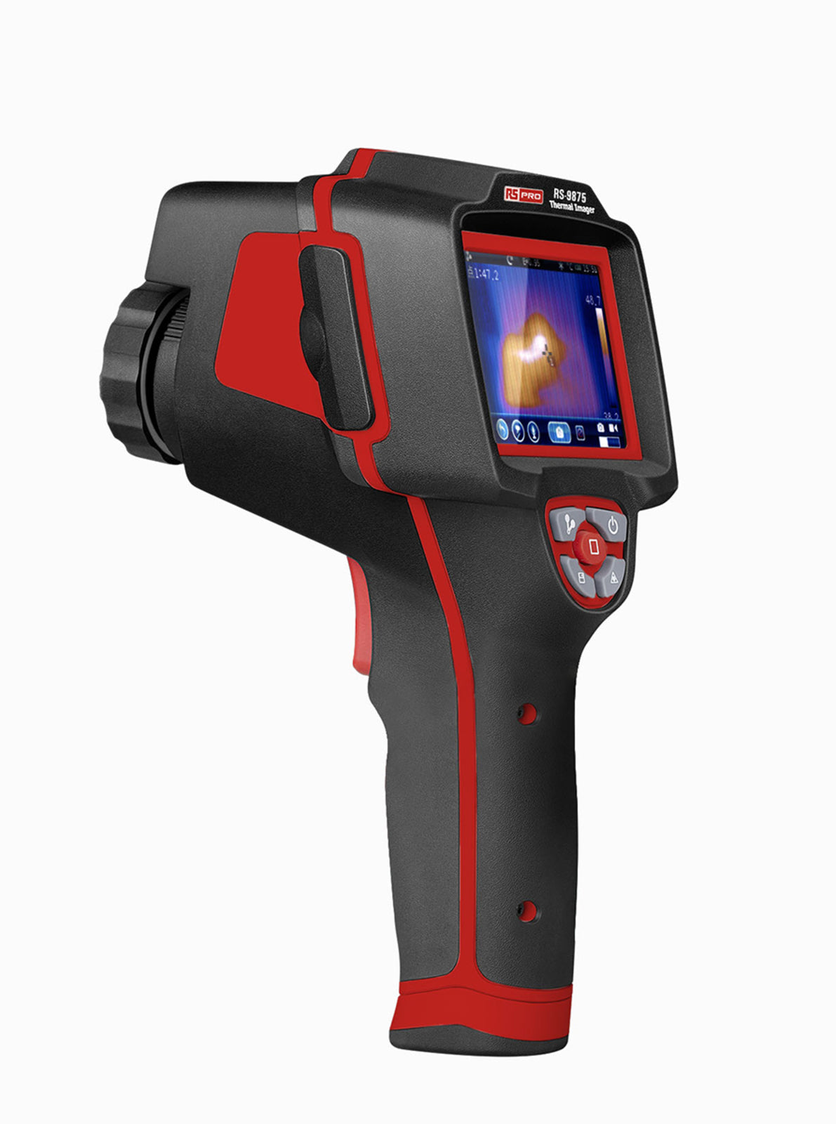 TieDex UK RS-9875 Audio, USB Mini-Port Thermal Imaging Camera, 400 °C 160 x 120 pixel Detector Resolution
