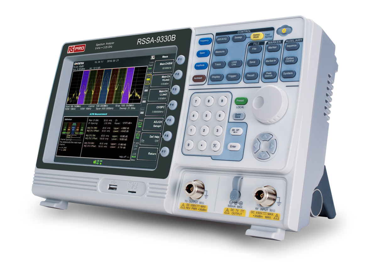 TieDex UK RSSA-9300B TG Desktop Spectrum Analyser, 3 GHz
