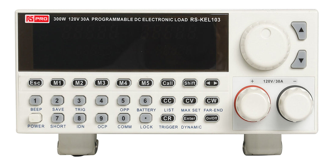 TieDex UK Electronic Load, 0 to 300 W, 0/120 V, 0 to 30 A