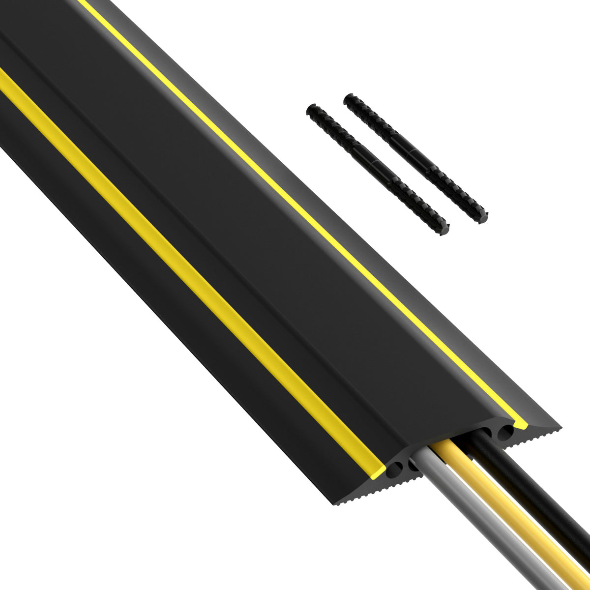 TieDex UK 9 m Cable Cover in Polyvinyl Chloride, 30 mm ID