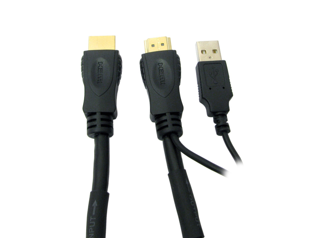 TieDex UK, 40 m 1080p HDMI Cable, - Male HDMI to Male HDMI, HDMI 1.4, Black
