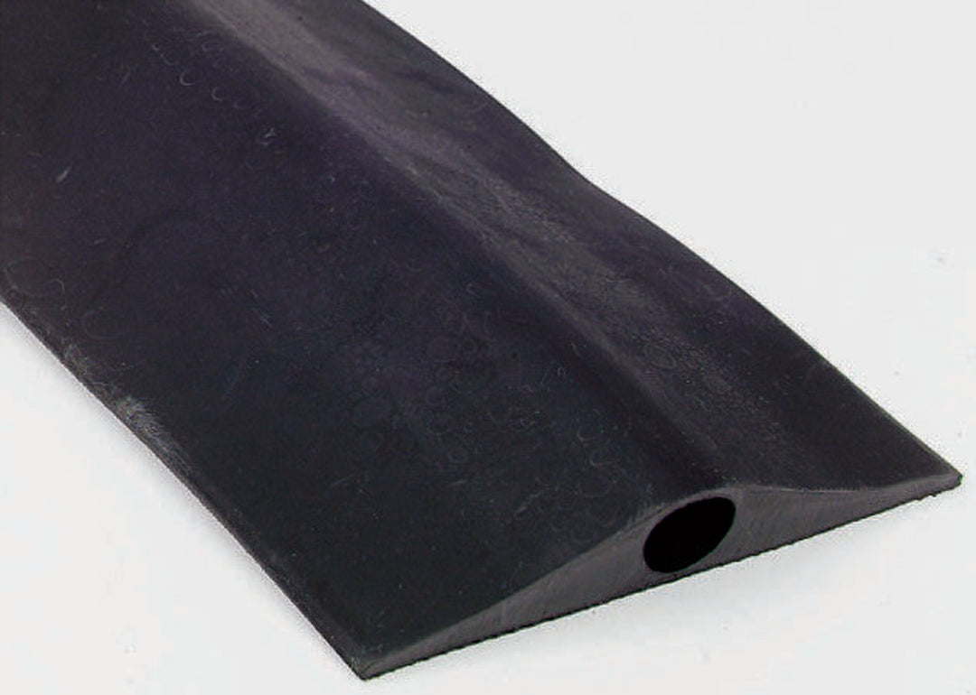 TieDex UK 4.5 m Black Cable Cover in Rubber, 14 mm ID