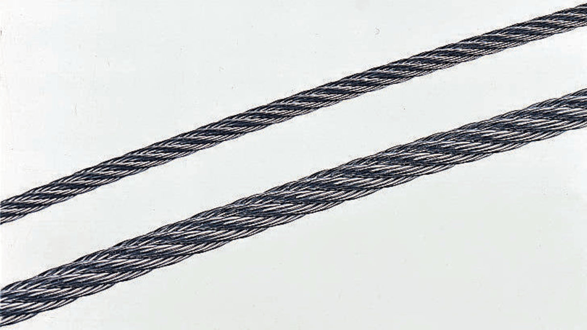 TieDex UK Stainless Steel Wire Rope, 75 m