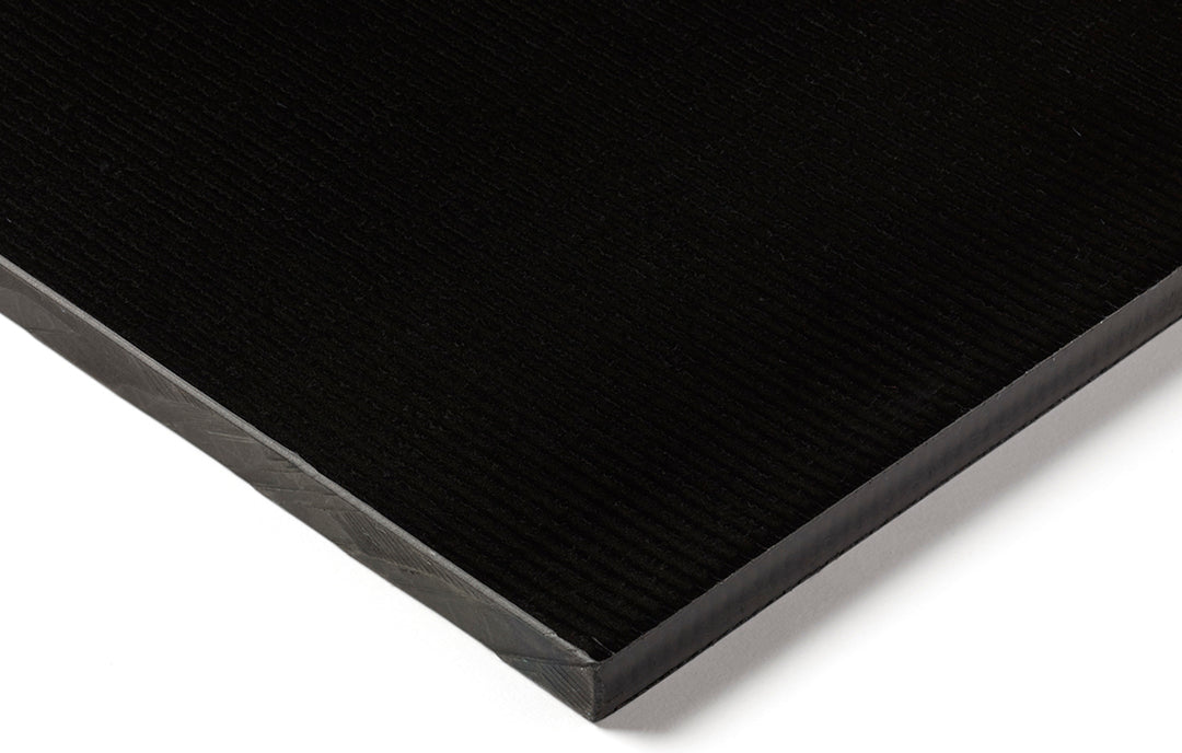 TieDex UK Black Glass Reinforced Plastic Plastic Sheet, 500 mm x 305mm x 30 mm, Polyamide 66 with 30% Fibre Glass