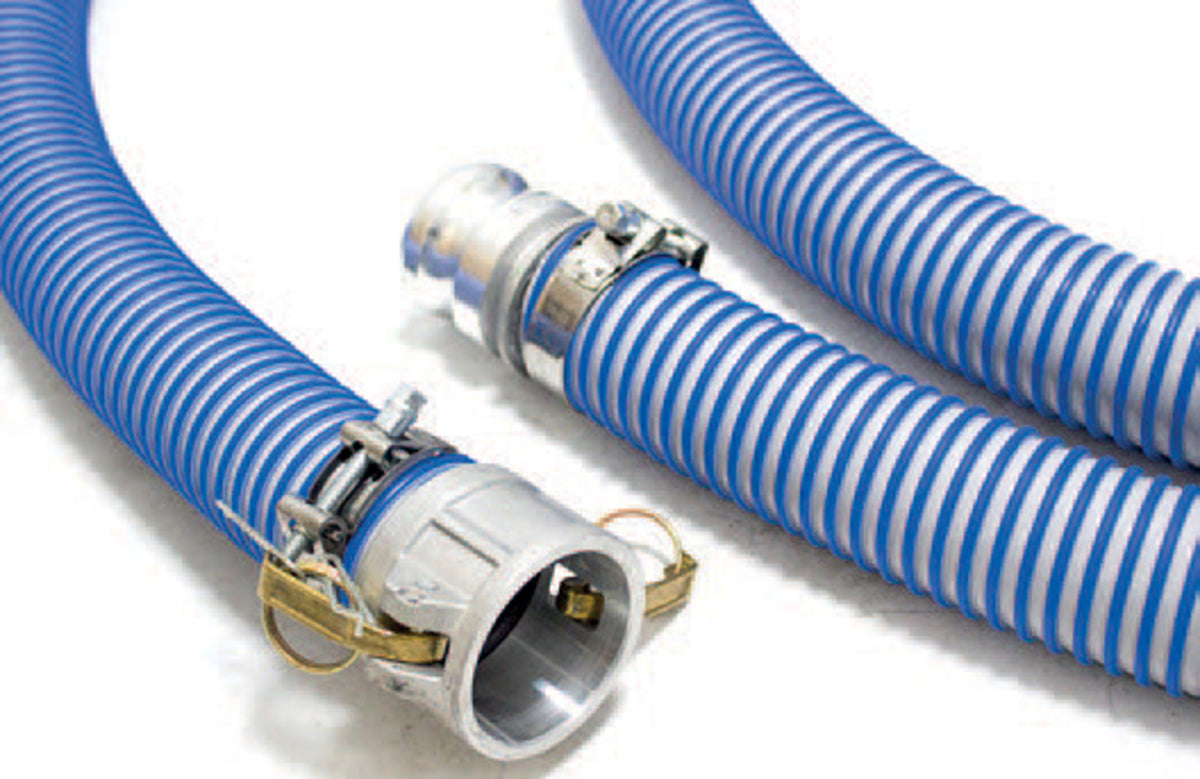 TieDex UK Vacuum hose with couplings, 6 m Long