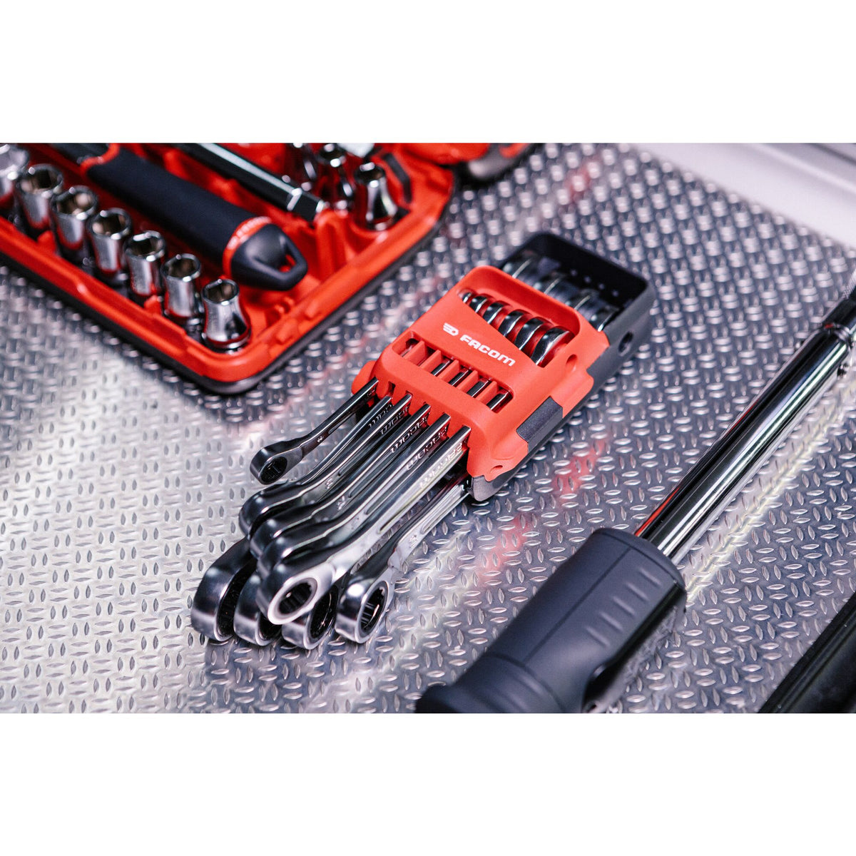 Facom 10-Piece Spanner Set, 8 – 19 mm