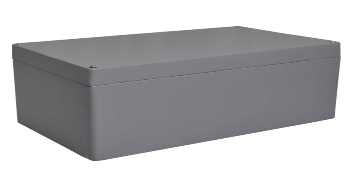 TieDex UK Aluminium Enclosure, IP66, IK09, 110 mm x 400 mm x 230 mm