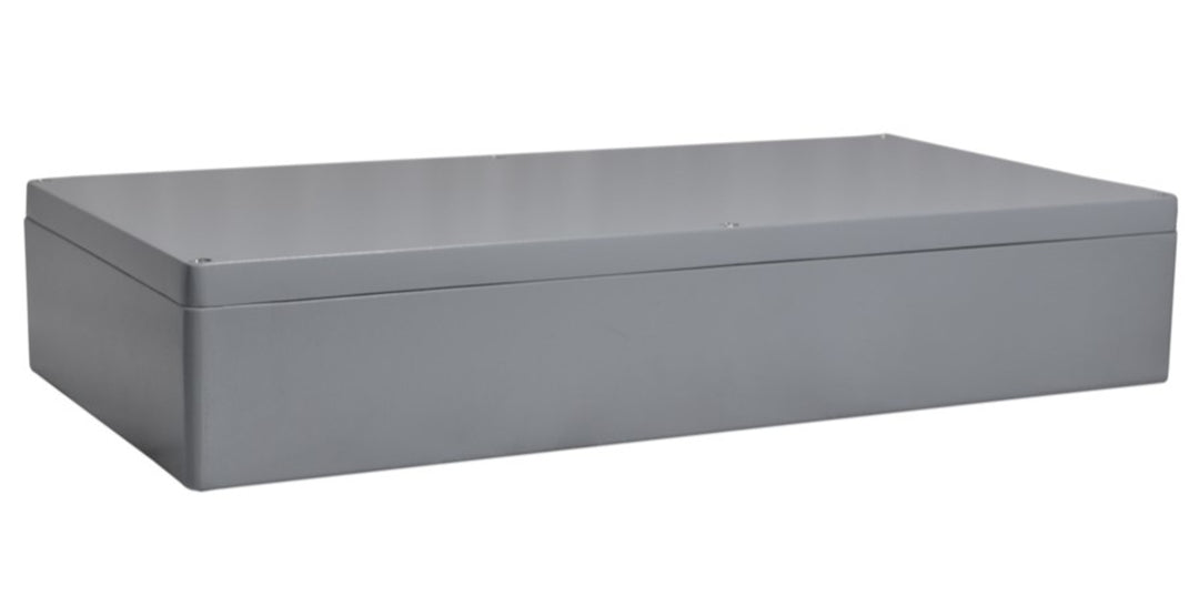 TieDex UK Aluminium Enclosure, IP66, IK09, 110 mm x 600 mm x 310 mm