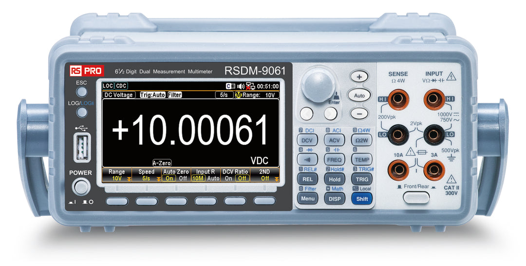TieDex UK RSDM-9061 Bench Multimeter True RMS, 10 A dc