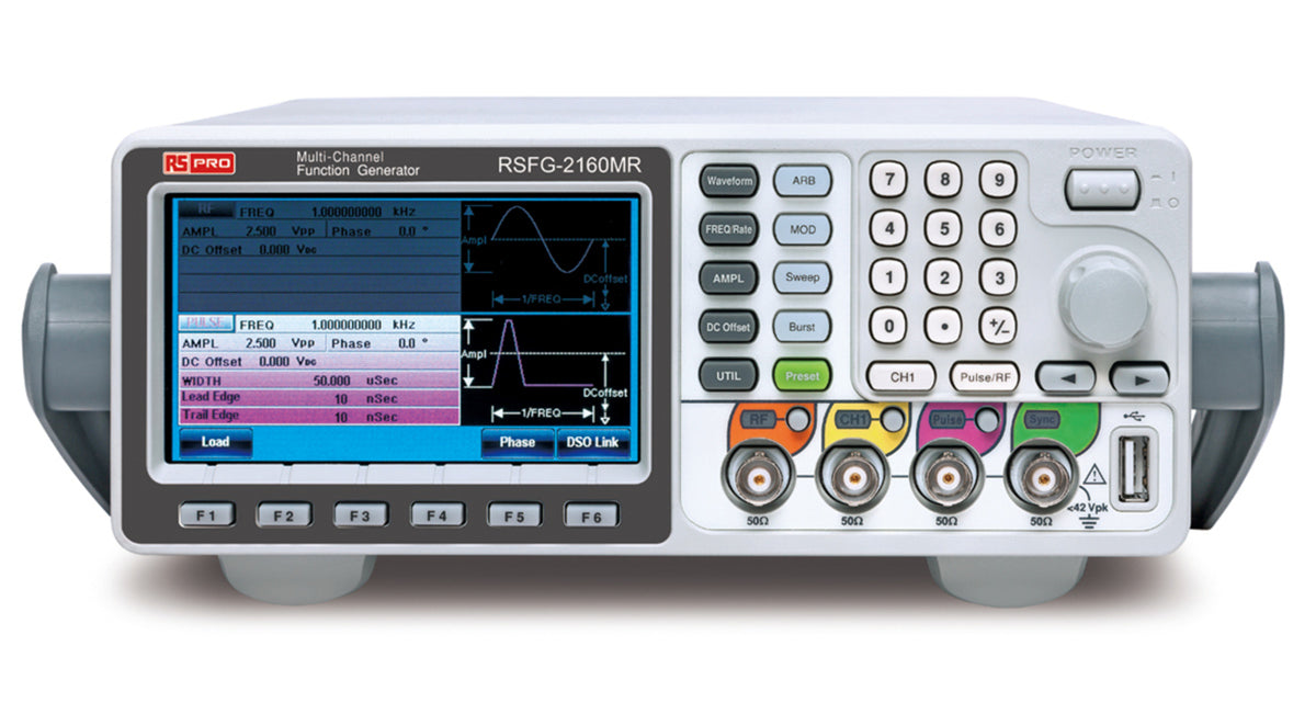 TieDex UK RSFG-2160MR Function Generator, 25 MHz Min, 25 MHz Max FM Modulation, RSCAL