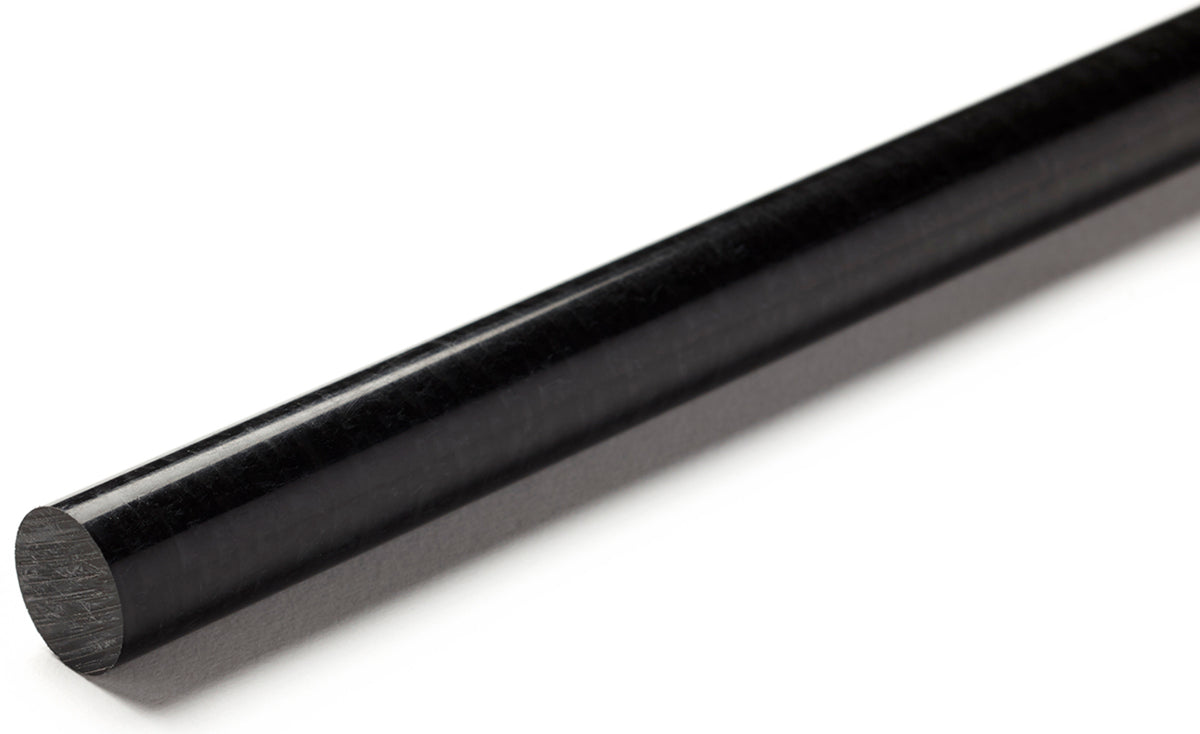 TieDex UK Black Acetal Rod, 1 m x 80 mm Diameter