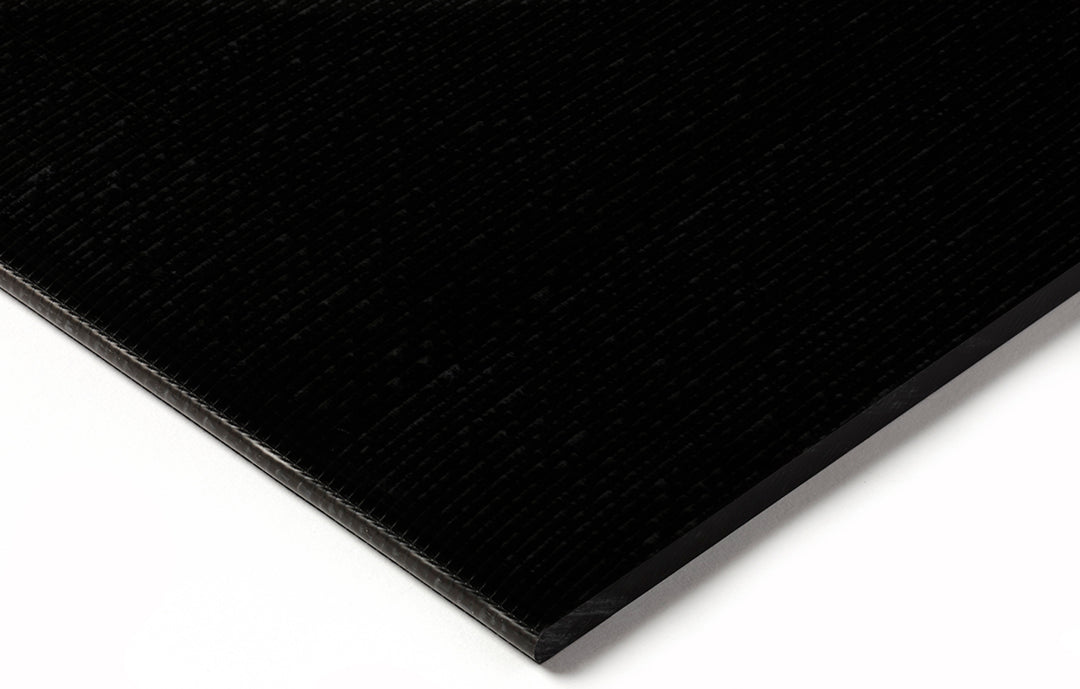 TieDex UK Black POM Plastic Sheet, 500 mm x 330mm x 40 mm