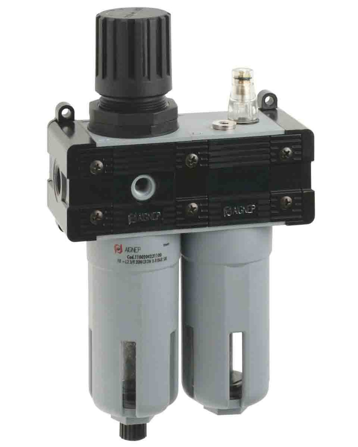 TieDex UK 1 in FRL, Manual, Semi Automatic Drain, 20 μm Filtration Size