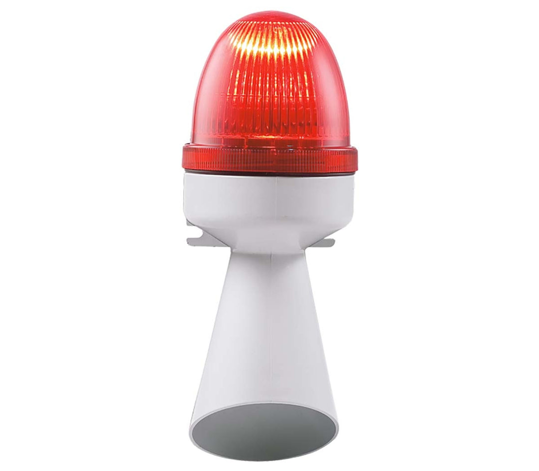 TieDex UK Red Beacon-Buzzer Combination, IP43 24V dc Screw 96 dB @ 1m Electronic
