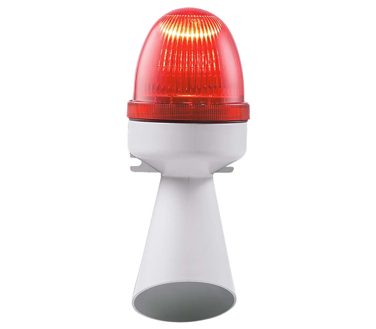 TieDex UK Red Beacon-Buzzer Combination, IP43 24V dc Screw 96 dB @ 1m Electronic