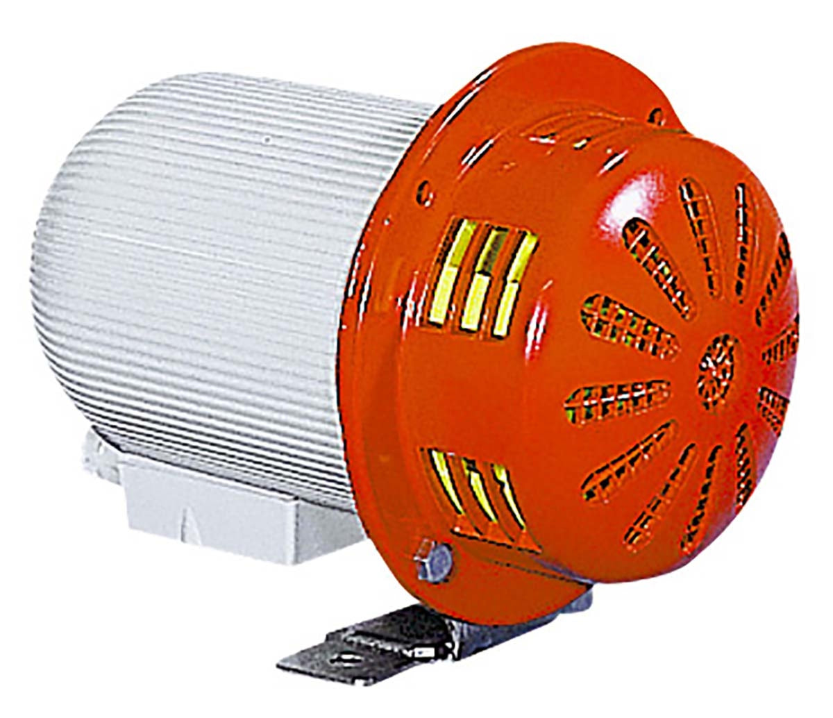 TieDex UK Siren 240V ac, IP43 114 dB @ 1m, AC/DC Wall, 1-Tone