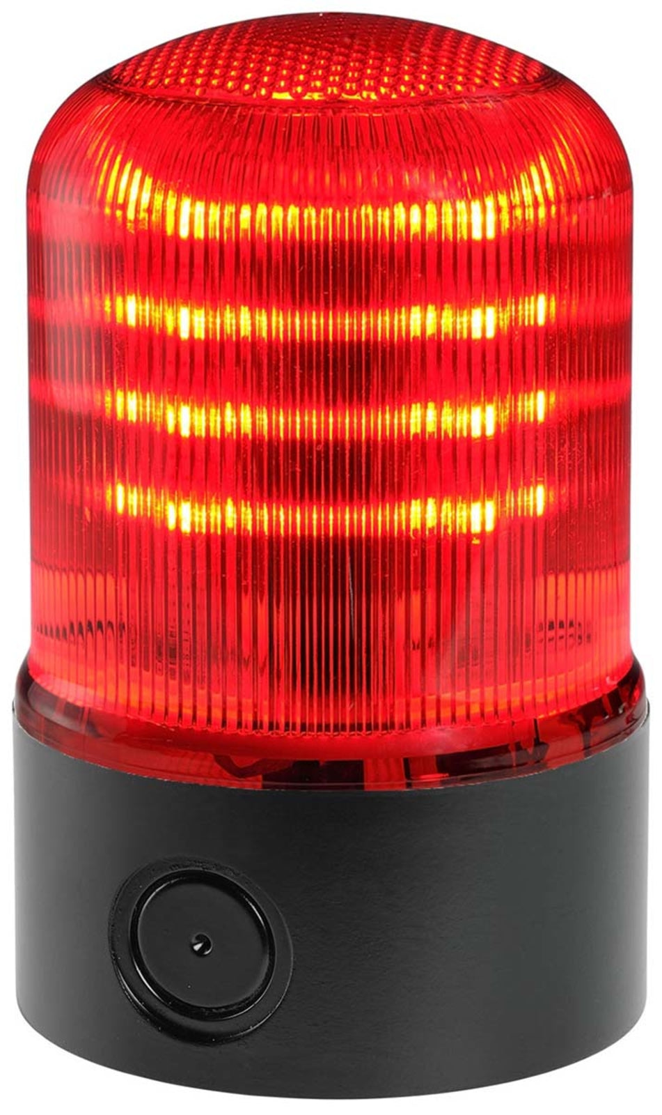 TieDex UK Red Beacon 24V ac/dc Steady, Flashing, Rotating Base, LED Bulb, IP66