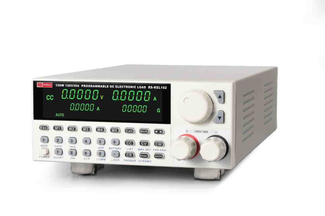 TieDex UK Electronic Load, 0 to 150 W, 0/120 V, 0 to 30 A