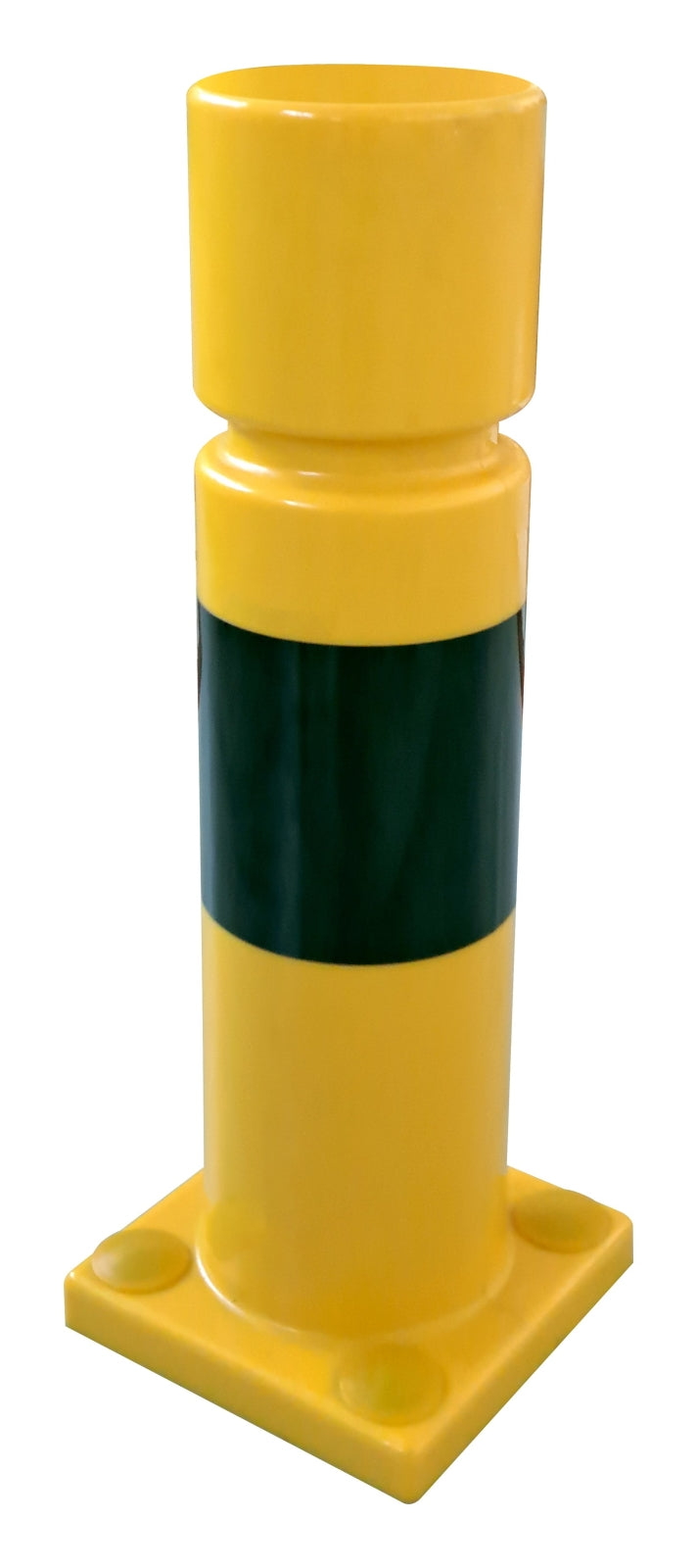 TieDex UK Yellow, Black Shape Memory Protective Post 400 mm x 100 mm 100mm