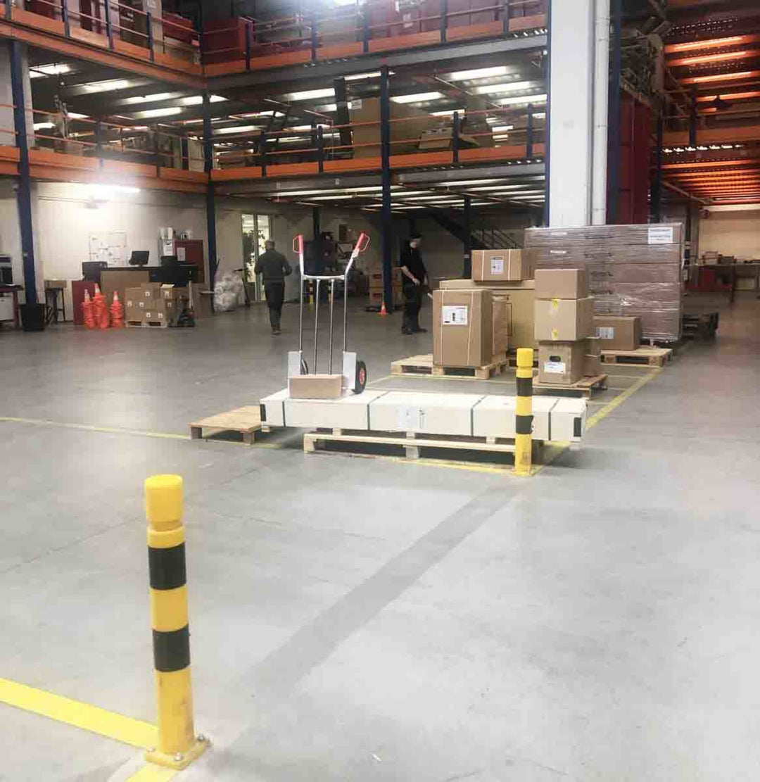 TieDex UK Yellow Shape Memory Industrial Post 1.13 m x 80 mm 80mm