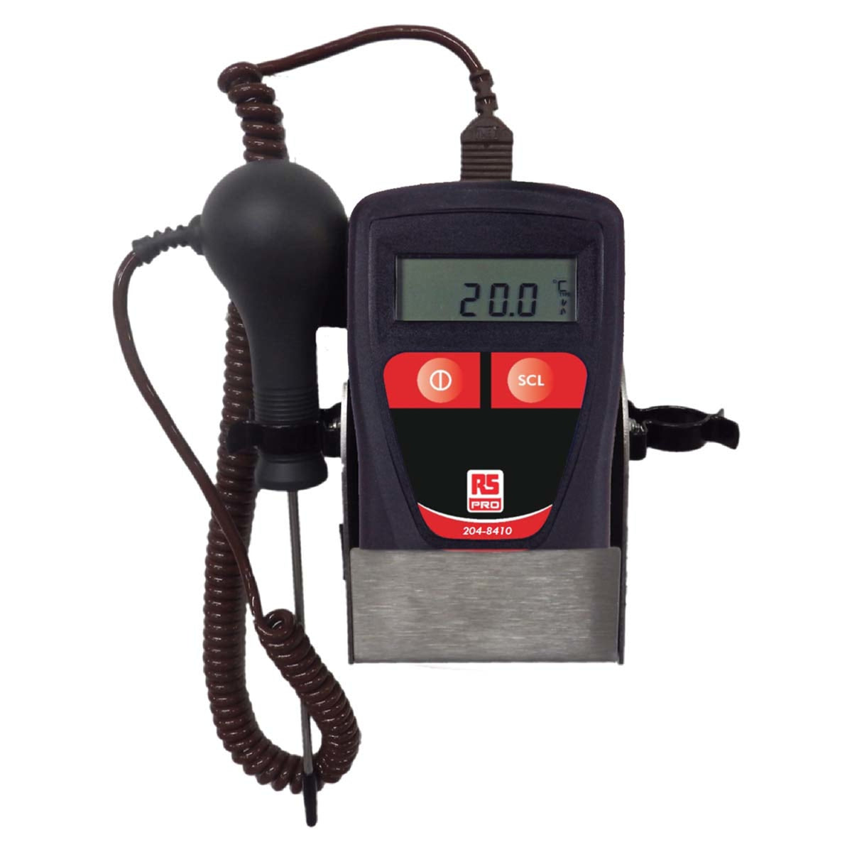 TieDex UK, K, Type N, Type E, Type J, Type R, Type T, Type S Probe Handheld Thermometer & Needle Probe Kit, 1 Input(s),