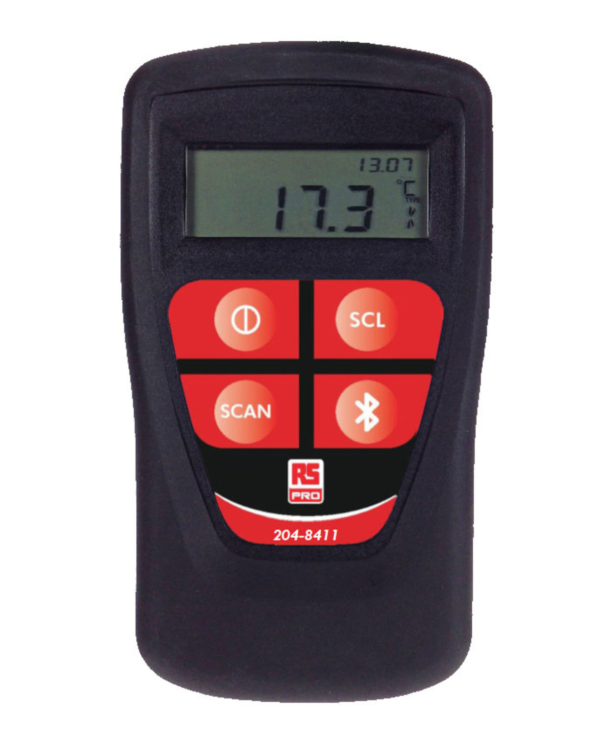 TieDex UK, Type R, Type J, Type N, Type E, Type T, Type S, K Probe Wired Digital Thermometer, 1 Input(s), 13720 °C Max,