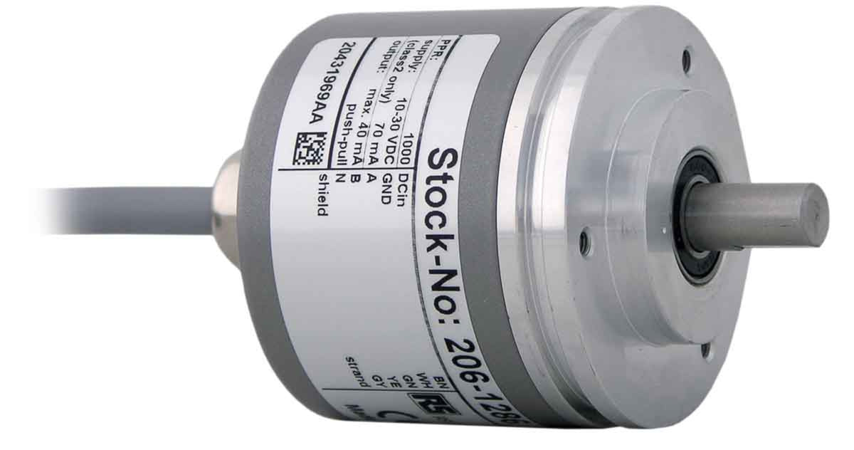 TieDex UK Incremental Incremental Encoder 30V dc, 1000 ppr ppr, HTL Signal, Flatted Type, 8 mm Shaft