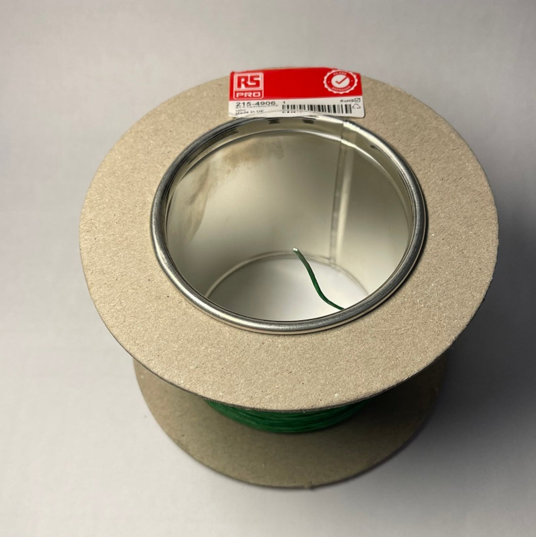 TieDex UK Type K Thermocouple Cable/Wire, Unscreened 100 m, Polytetrafluoroethylene Insulation, 260 °C Max, 1 x 0.315 mm
