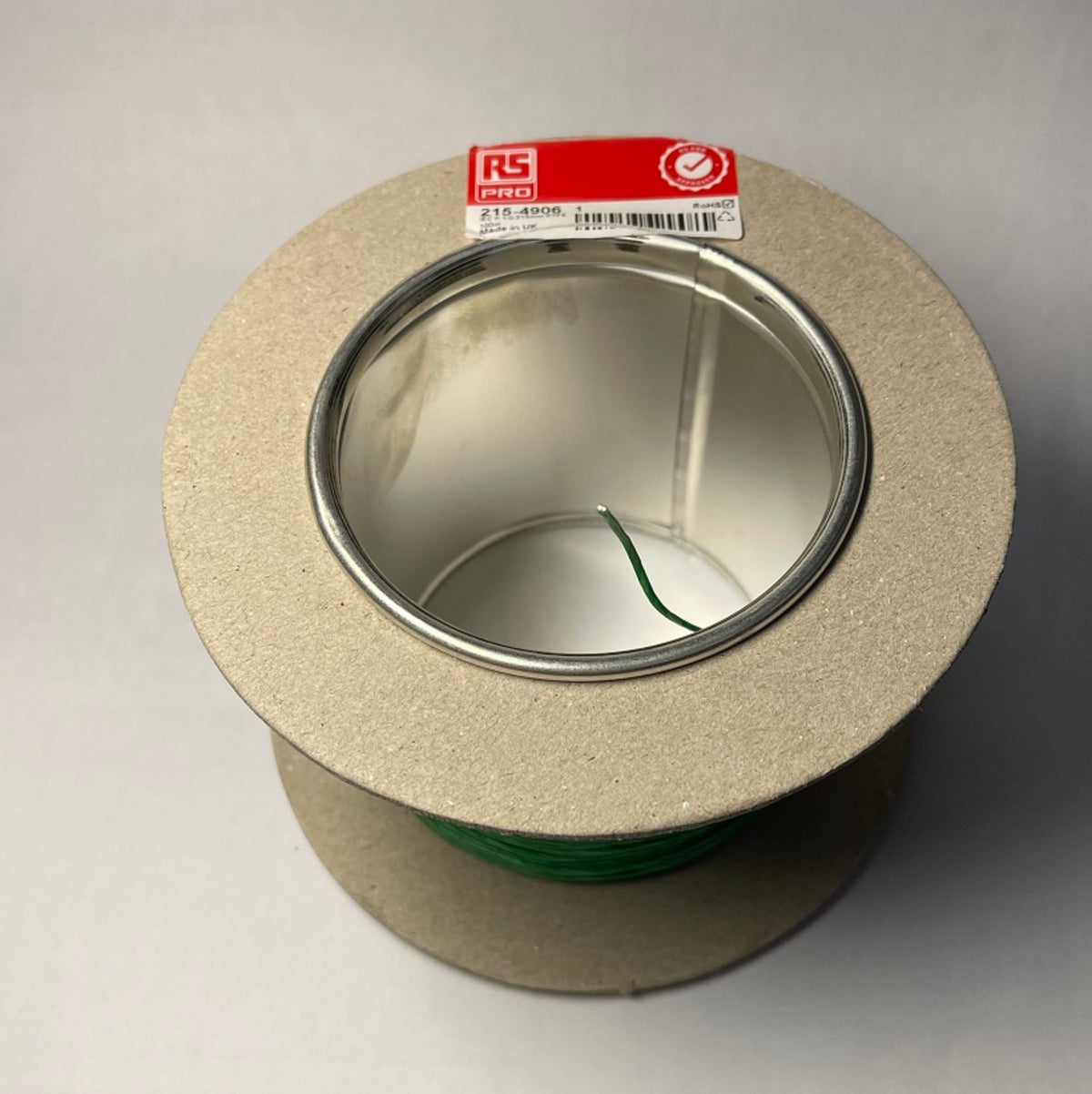 TieDex UK Type K Thermocouple Cable/Wire, Unscreened 100 m, Polytetrafluoroethylene Insulation, 260 °C Max, 1 x 0.315 mm