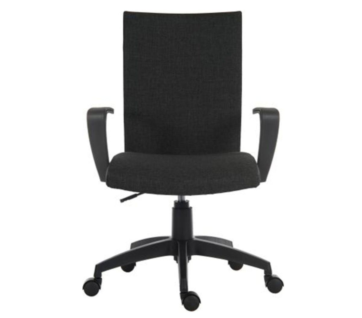TieDex UK Black Fabric Executive Chair, 120 kg Weight Capacity