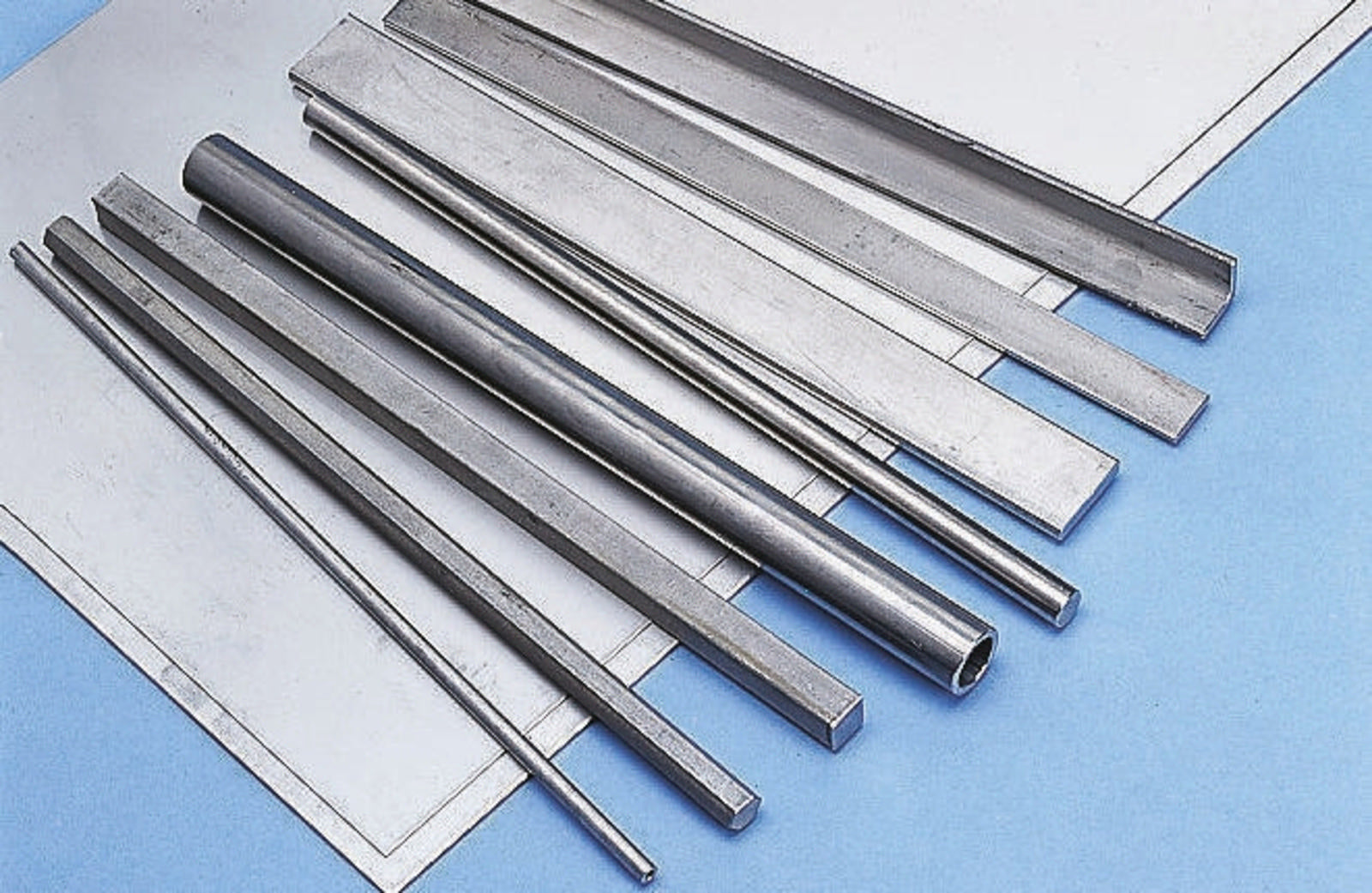 TieDex UK Metal Bar Flat, 20mm W, 5 mm H, 2 m L