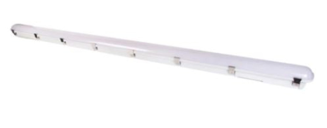 TieDex UK 80 W LED Batten Light, 100V, 240 V Batten Single, 1 Lamp Anti-corrosive, 1.8 m Long, IP65